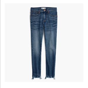 Madewell 9” high-rise skinny crop jeans
